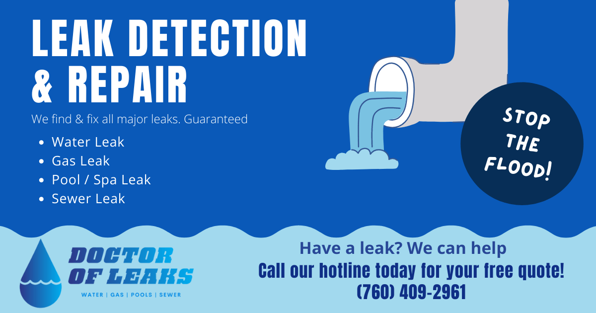 Doctor of Leaks | Leak detection and repair company